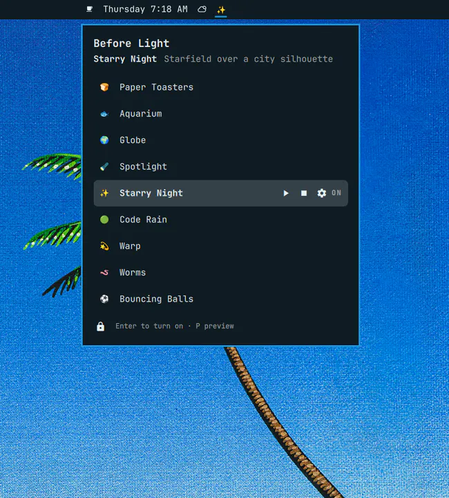 Before Light preview