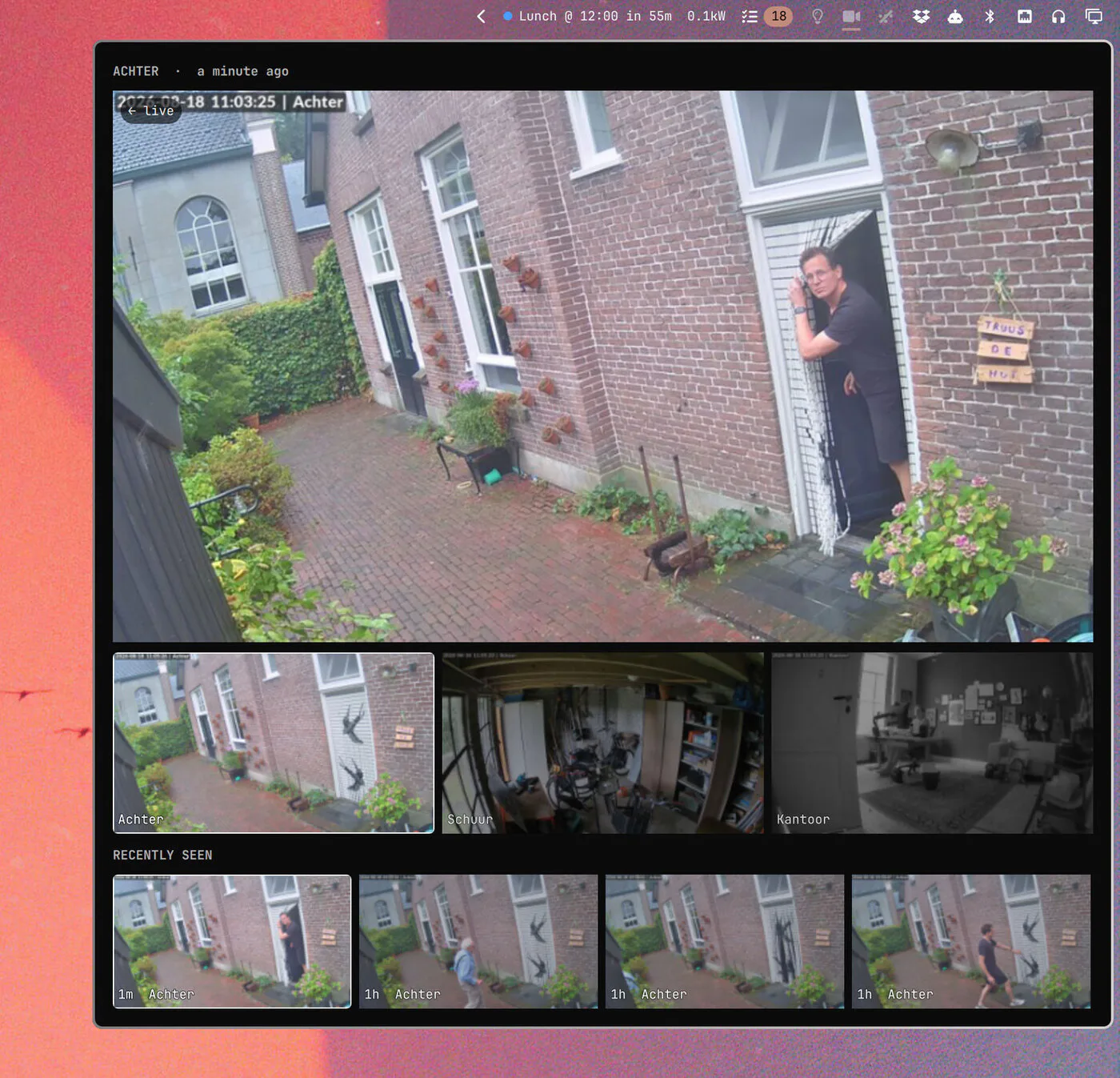 UniFi Protect screenshot