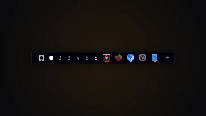 Taskbar preview