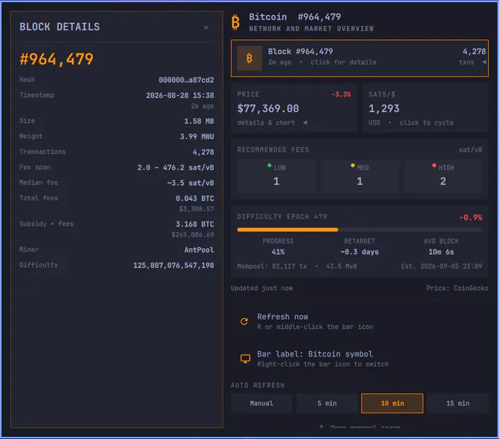 Bitcoin preview