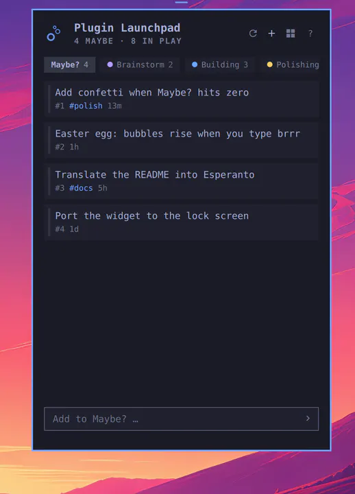Fizzy preview
